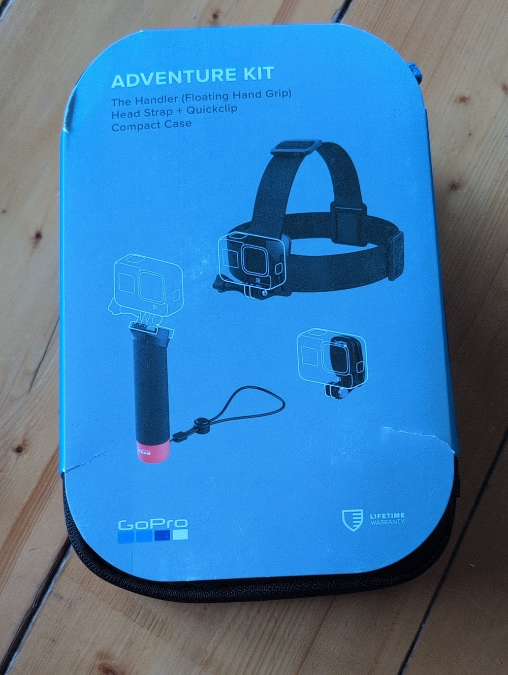 GoPro Adventure Kit - Black Head Strap & Floating Hand Grip